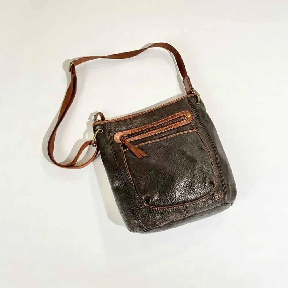 The Sak leather crossbody purse